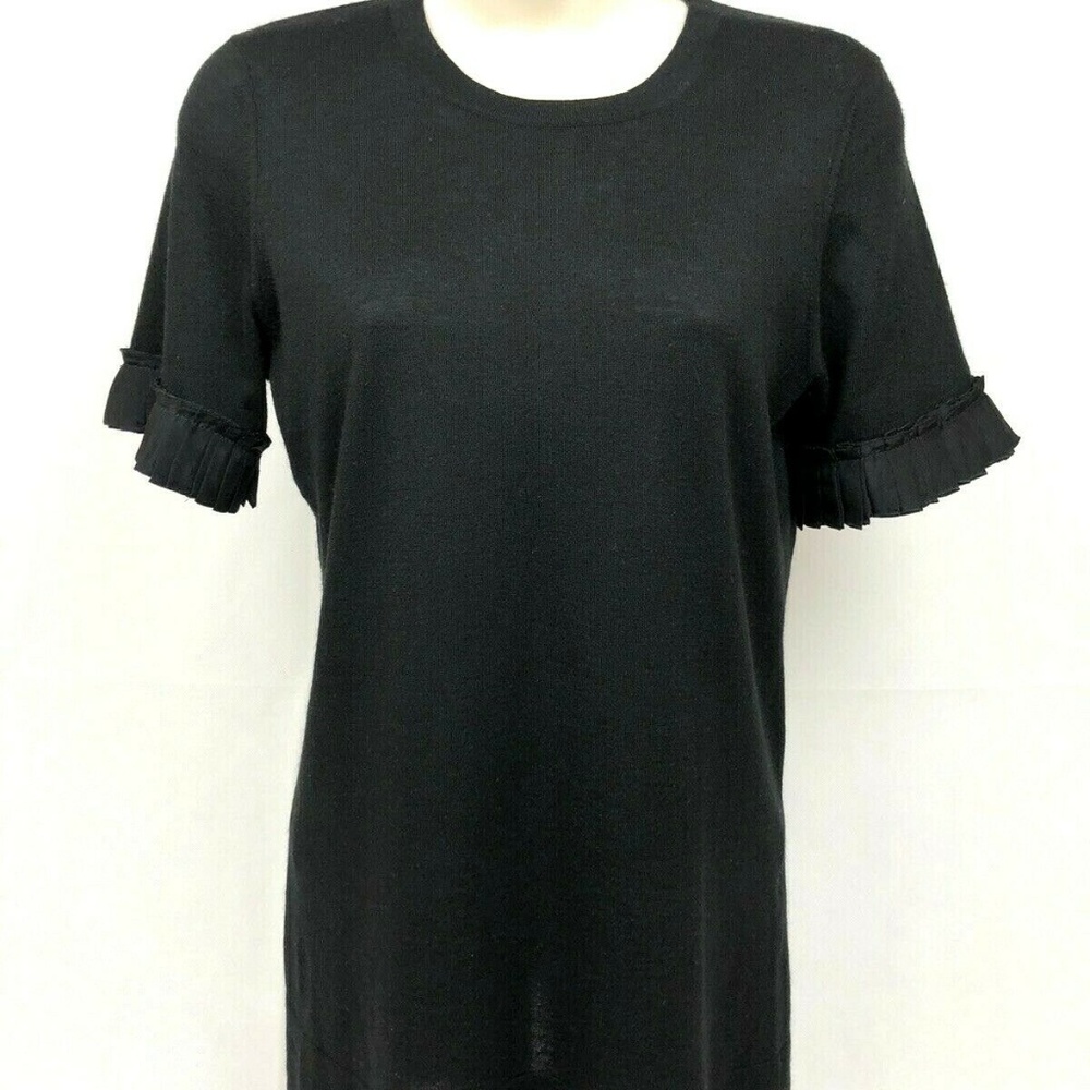 Burberry Black Silk Blend Sweater Size Small